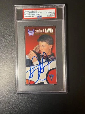 Dale Earnhardt Jr 1994 Press Pass XL #46 Signed Rookie Autograph RC Auto PSA/DNA - Image 1 of 4