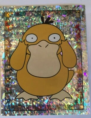 STICKERS POKEMON HOLO FOIL N°S10 " PSYDUCK " NEUF MINT MERLIN SERIE1 1999  - Photo 1/3