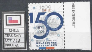 CHILE - 150 YEARS INTERNATIONAL RELATIONSHIPS MINISTERY - 2021 - Picture 1 of 1