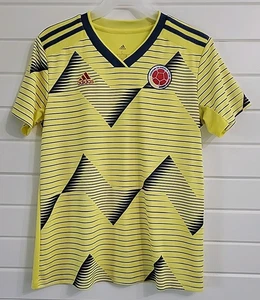 Colombiana De Futbol Soccer Jersey Adidas Large Mens Soccer Shirt - Picture 1 of 8