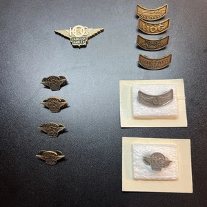 Harley Davidson Owners Group Lot  11 Pin Lot Ladies Of Harley 90s - Picture 1 of 6