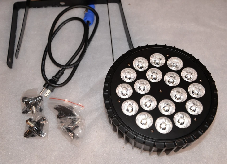 18 LED Stage Lights RGBW LED Par Light DMX Stage Lighting for DJ Party Show - Image 1 of 4