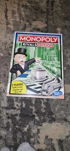 Monopoly Rivals Edition Board Game Parker Brothers Hasbro 2 Players - New Sealed - Picture 1 of 6