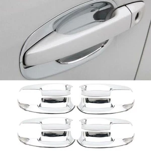 8pcs Chrome Side Door Bowl Cover Trim For Subaru Forester 2013-18 2014 15 16 17 - Picture 1 of 4