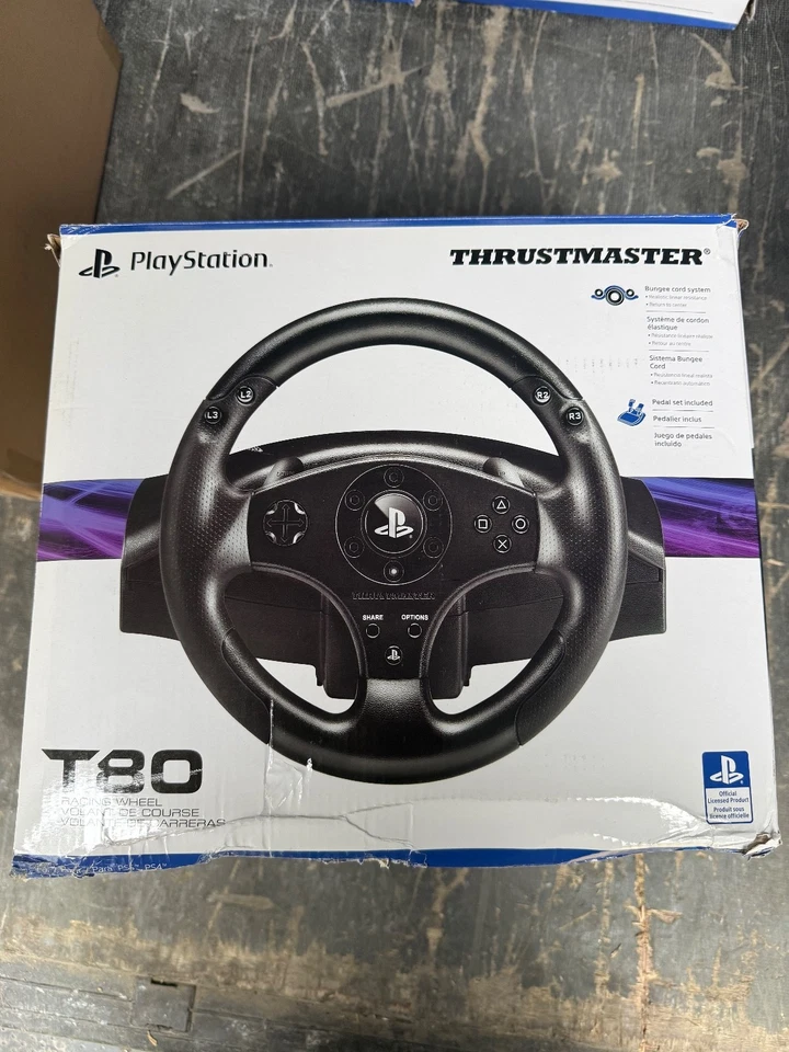 Volant Thrustmaster T80 Racing Wheel pour PlayStation - Photo 1/3