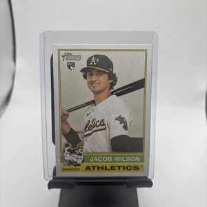 2025 Topps Heritage #15 Jacob Wilson - Bild 1 von 2