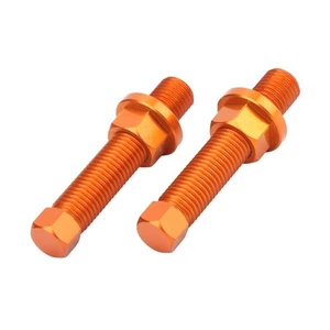 ˜2pcs Chain Adjuster Bolts 50304040100 Replacement Accessory Fit For SX SXF EXCF - Picture 1 of 24