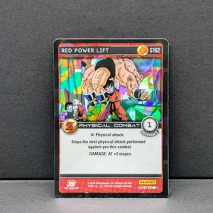 2016 Panini Dragon Ball Z Awakening Red Power Lift FOIL Prizm #S162 NM - Picture 1 of 2