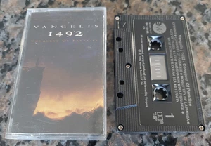VANGELIS K7  " 1492 Conquest of Paradise " WARNER Canada 1992' - Picture 1 of 1