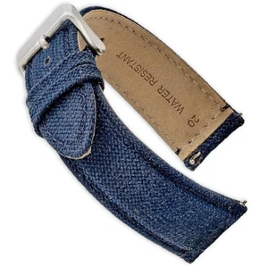 Premium Alpine Cordura Watch Strap – Leather Lining, Fits Smart & Regular 20mm - Picture 1 of 9