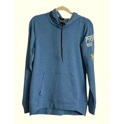 Sudadera con Capucha Pullover Reebok CrossFit PRVN Ropa Activa Azul Entrenamiento Mujer Mediana Foto 1 de 4