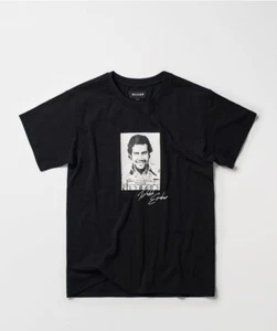 Vintage Rare New Pablo Escobar Mugshot Short Sleeve Tee Black Medellin XXL - Bild 1 von 2