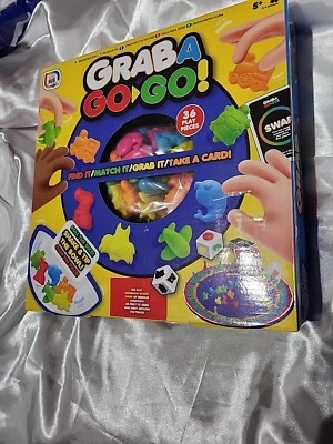 Grab A Go Go Childrens Fast Action Family Memory Match Counting Board Game GIFT - Image 1 of 2