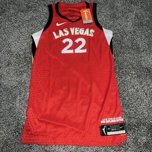WNBA authentisches Nike Las Vegas Aces A'Ja Wilson 2021 Trikot Größe 38 Small $ 250 - Bild 1 von 10