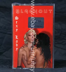 BLACKOUT SEXY LADY RARE UKR ORIGINAL TAPE CASSETTE hardcore jazzy hip hop r&b - Picture 1 of 3