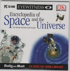 EYEWITNESS ENCYCLOPEDIA OF SPACE AND THE UNIVERSE – DK PROMO CD-ROM (2007) - Picture 1 of 2