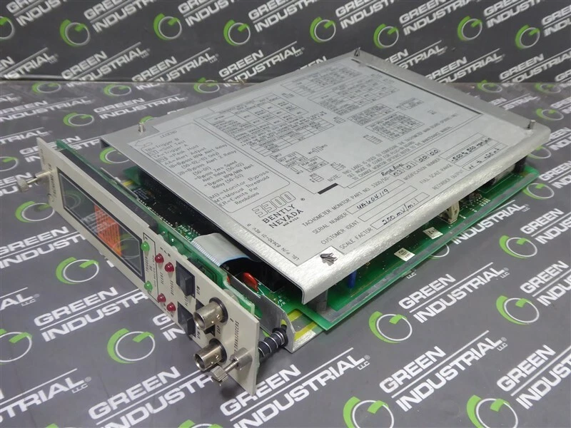 USED Bently Nevada 3300 Series Tachometer Monitor 3300/50-03-01-00-00 - Image 1 of 4