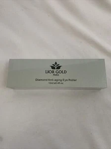 Lior Gold Paris Diamond Anti-Aging Eye Roller Serum NIB - Picture 1 of 2