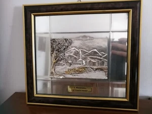 Quadro In Altorilievo Placcato Argento 'I Preziosi Creazioni Vincent" - Foto 1 di 8