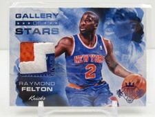 RAYMOND FELTON 2014-15 COURT KINGS GALLERY OF THE STARS PRIME GAME WORN! #08/25!