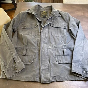 Lucky Brand Jacke groß grau Standard Issue Uniform Utility Military - Bild 1 von 10