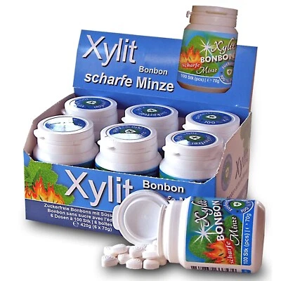 Xylitol Candy Clean Breath with Fresh Mint |1200 Count | Vegan & No Aspartame - Image 1 of 4