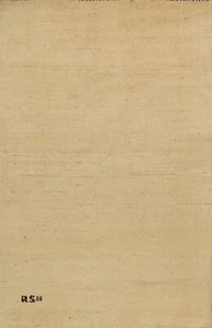 Luxurious Gabbeh Solid Design Wool Modern Accent Rug - Brand New 3x5 ft - Picture 1 of 12