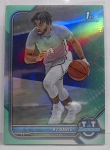 2022 BOWMAN U RJ DAVIS TEAL ROOKIE REFRACTOR /250 #84 TAR HEELS MPK - Picture 1 of 3
