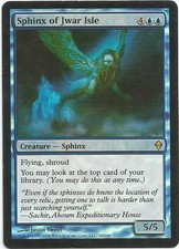 1x Foil - Sphinx of Jwar Isle - Magic the Gathering MTG Zendikar
