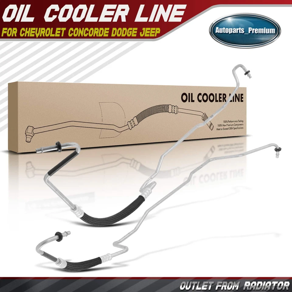 Transmission Oil Cooler Line for Chevrolet Concorde Dodge Intrepid Jeep Liberty - Image 1 of 4