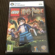 Harry Potter Years 5-7 Lego Computer Video Games for Windows PC DVD Ages 10+ EUC