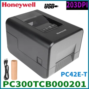 Honeywell PC42E-T PC300TCB000201 Desktop Thermal Transfer Label Barcode Printer - Afbeelding 1 van 11