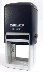 TIMBRO AUTOINCHIOSTRANTE AUTOMATICO QUADRATO mm40x40 PERSONALIZZATO AUTOMATICO - Foto 1 di 1