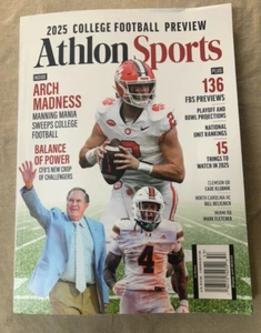 2025 College Football Preview Athlon Sports ~ Cade Klubnik, Bill Belichick - Picture 1 of 1