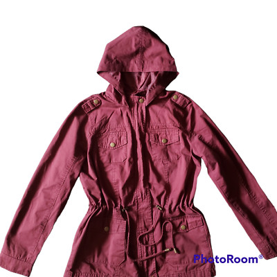 Outer Edge Purple Plum Utility Canvas Jacket ...
