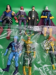 Mixed Action Figure Mixed Lot of 7 BAF Loose Action Collectibles Figures .
