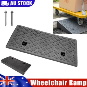 AU Heavy Duty Kerb Curb Ramp Threshold Ramps For Truck Wheelchair Car Motorbike - Picture 1 of 14
