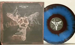 COCK SPARRER Two Monkeys Claret & Blue Vinyl LP VG+ 2010 PPR 033 Plays Well Oi! - Picture 1 of 3