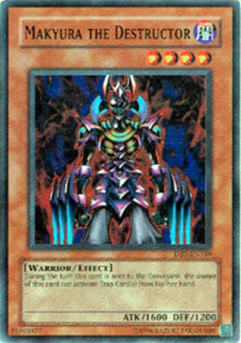 Yugioh! MP Makyura the Destructor - DB1-EN169 - Super Rare - Unlimited Edition M - Image 1 of 1