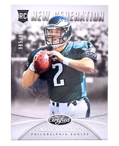 2013 Certified #266 Matt Barkley RC 985/999 Philadelphia Eagles - Picture 1 of 2