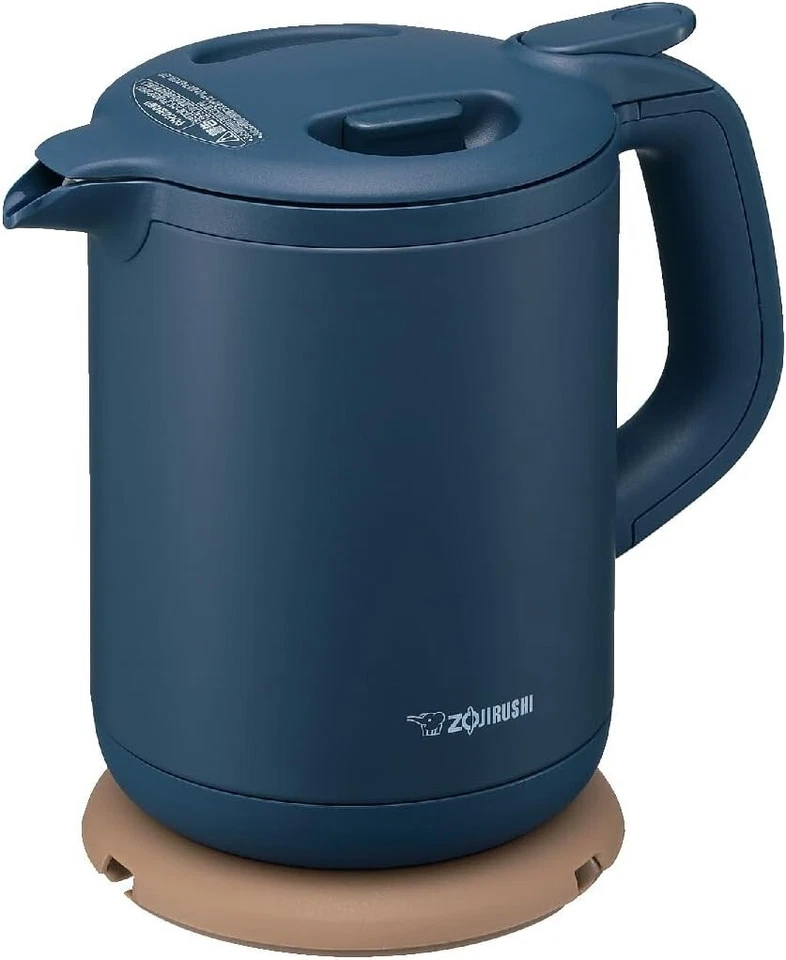 Hervidor eléctrico Zojirushi ‎CK-AJ08-AD 0,8 L azul marino AC100V nuevo envío gratuito Foto 1 de 3