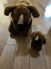 Build a Bear Dog Plush 10" Plush Stuffed Animal W/ Mini St. Bernard