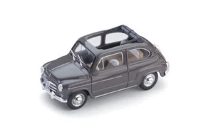 Modellino Auto Scala 1:43 Brumm FIAT 600D 600 D epoca diecast modellismo cabrio - Foto 1 di 1