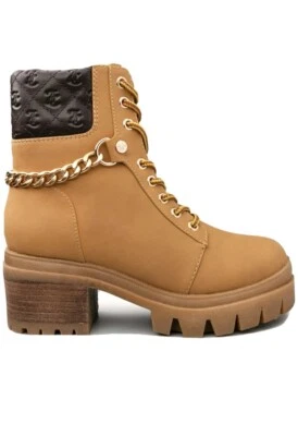 juicy couture mujer cordones otoño moda botas con cicatrización Foto 1 de 4