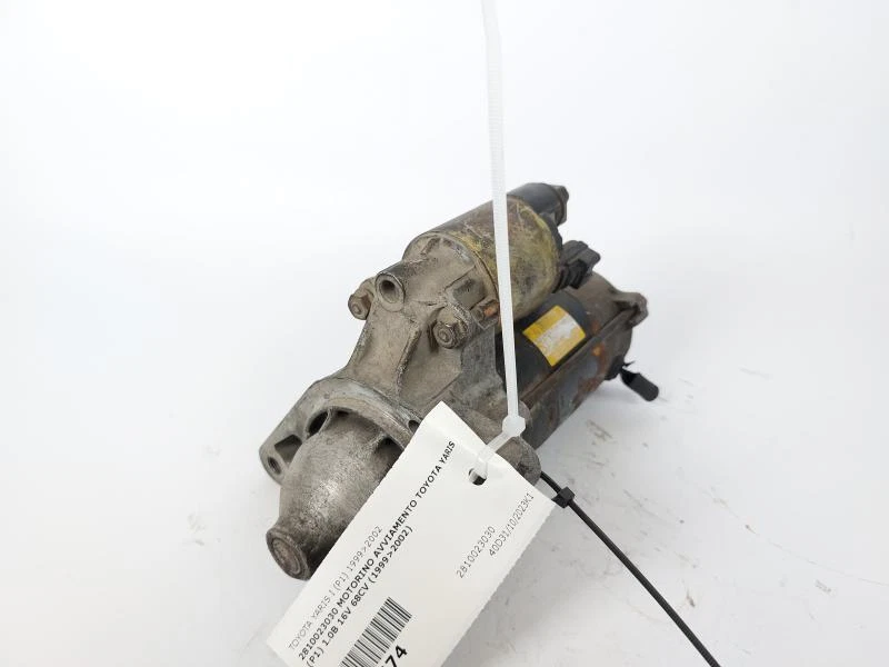 2810023030 MOTORINO AVVIAMENTO TOYOTA YARIS (P1) 1.0B 16V 68CV (1999>2002) - Immagine 1 di 4