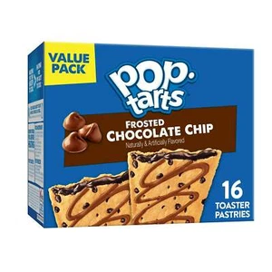Pop-Tarts Chocolate Chip Drizzle Toaster Pastries, Shelf-Stable, Ready-to-Eat, I - Picture 1 of 5