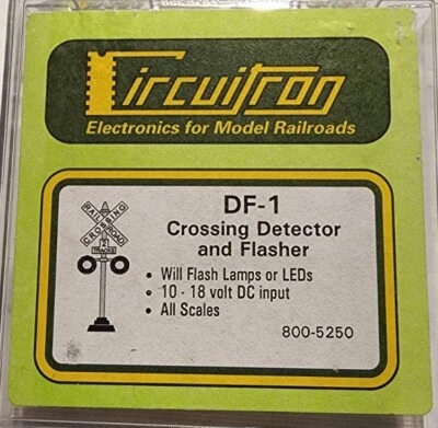 Circuitron HO DF-1 Crossing Detector And Flasher 800-5250 - Image 1 of 4