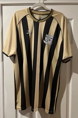 Camiseta de fútbol unisex a rayas múltiples marca talla XL para adultos Foto 1 de 4