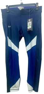 Under Armour Womens Pants Large Blue Heat Gear Compression Yoga Legging - Picture 1 of 21