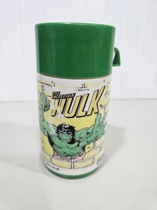Incredibile Hulk Thermos 1980 buone condizioni  - Foto 1 di 11
